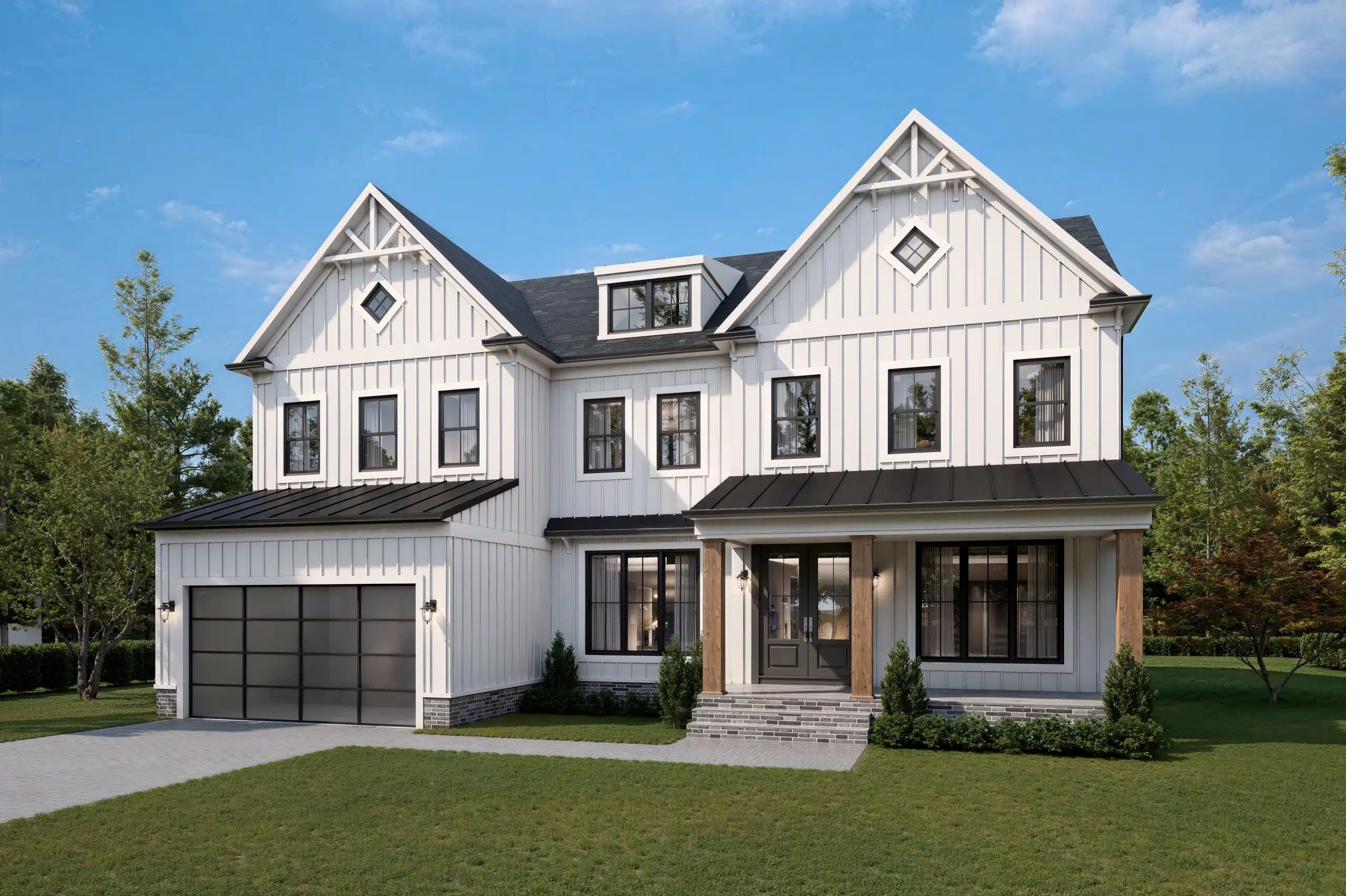 The Radford B floor plan exterior